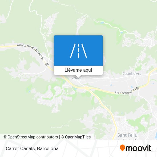 Mapa Carrer Casals