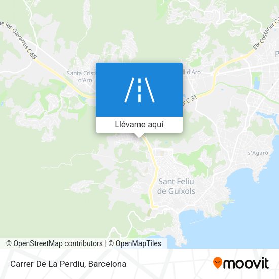 Mapa Carrer De La Perdiu