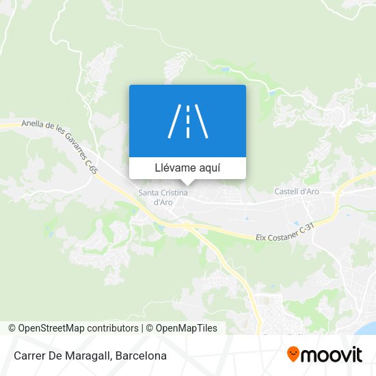 Mapa Carrer De Maragall