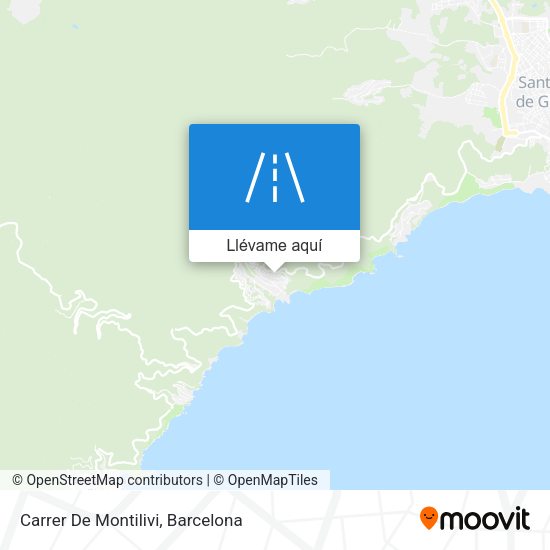 Mapa Carrer De Montilivi