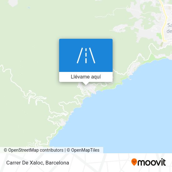 Mapa Carrer De Xaloc
