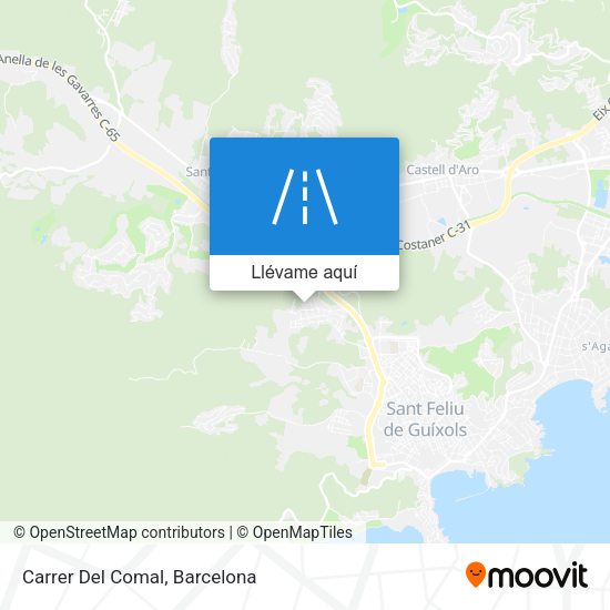 Mapa Carrer Del Comal