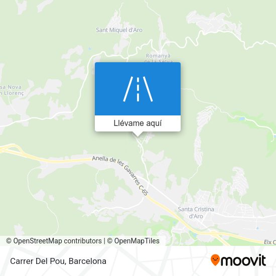 Mapa Carrer Del Pou