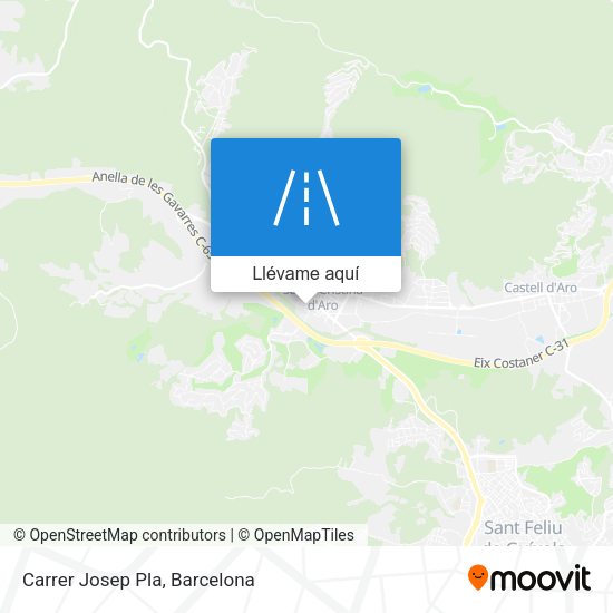 Mapa Carrer Josep Pla