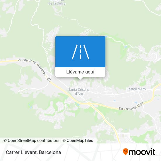 Mapa Carrer Llevant