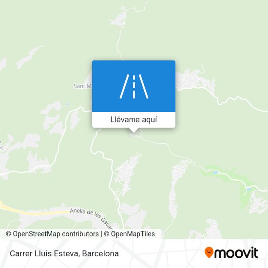Mapa Carrer Lluis Esteva