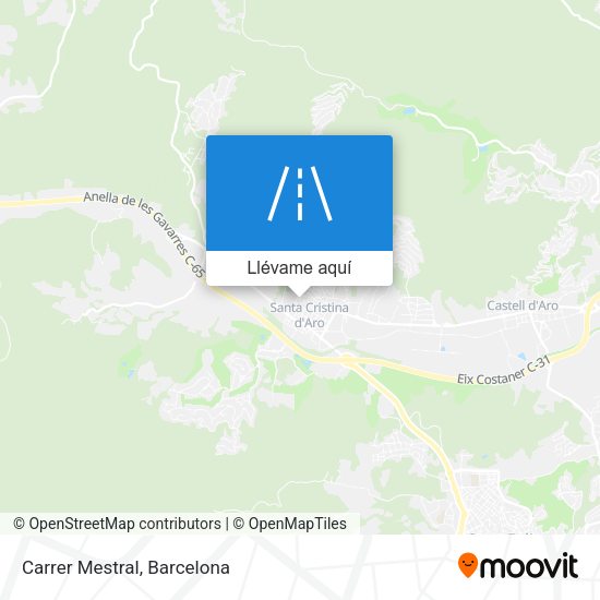Mapa Carrer Mestral