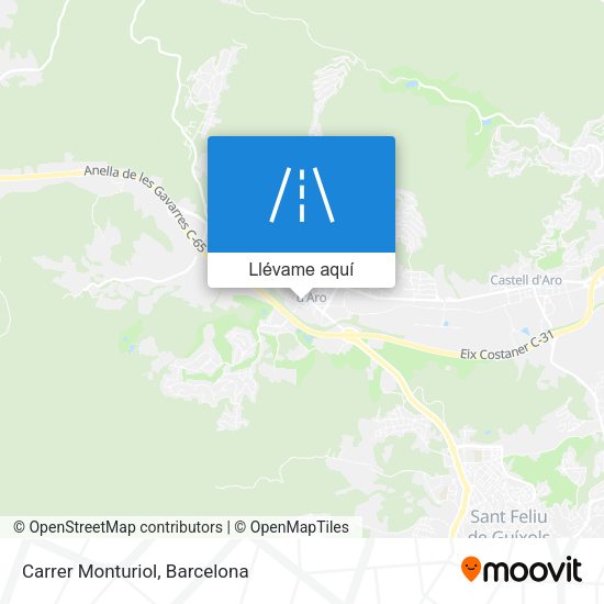 Mapa Carrer Monturiol