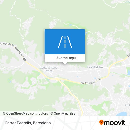 Mapa Carrer Pedrells