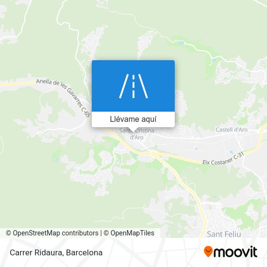 Mapa Carrer Ridaura
