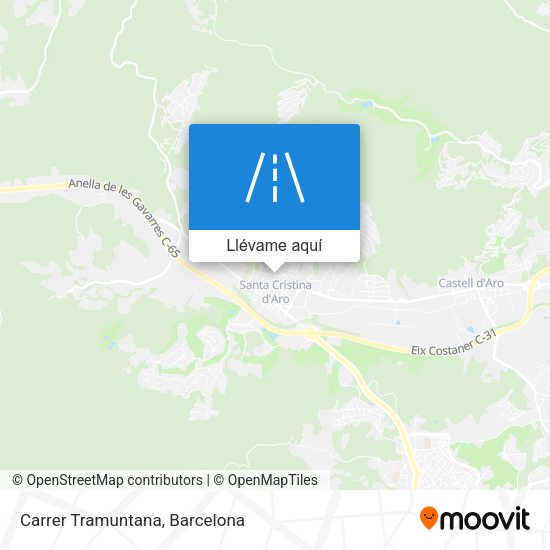 Mapa Carrer Tramuntana