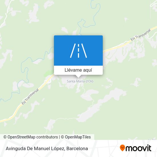 Mapa Avinguda De Manuel López