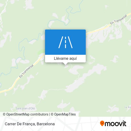 Mapa Carrer De França