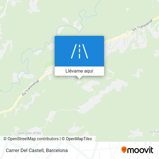 Mapa Carrer Del Castell