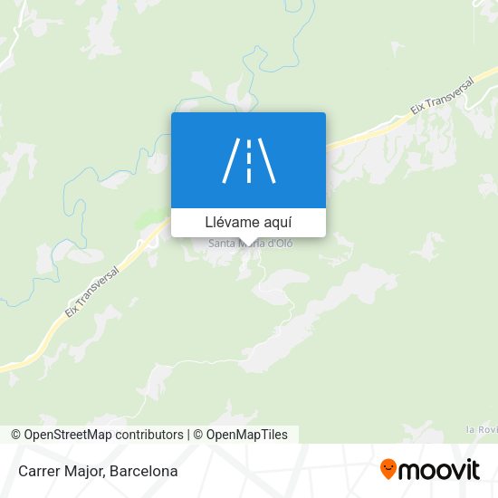 Mapa Carrer Major
