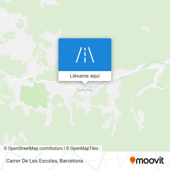 Mapa Carrer De Les Escoles