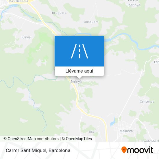 Mapa Carrer Sant Miquel