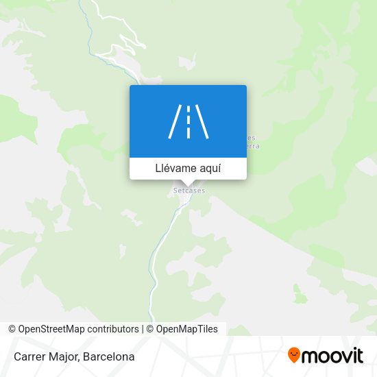 Mapa Carrer Major