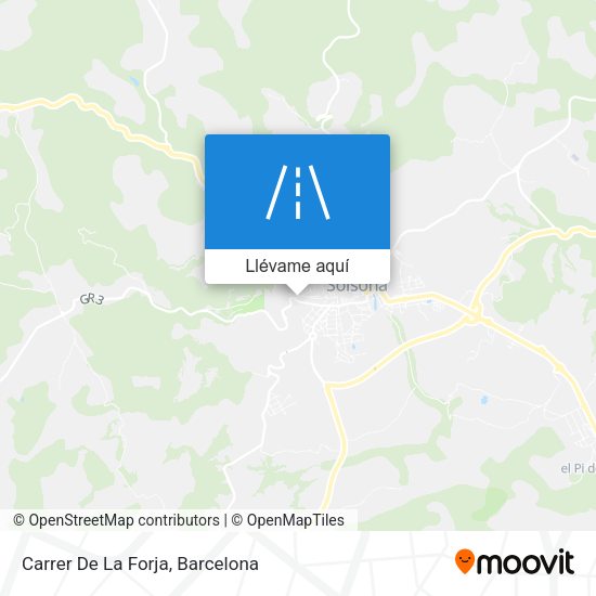 Mapa Carrer De La Forja