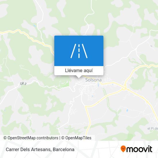 Mapa Carrer Dels Artesans
