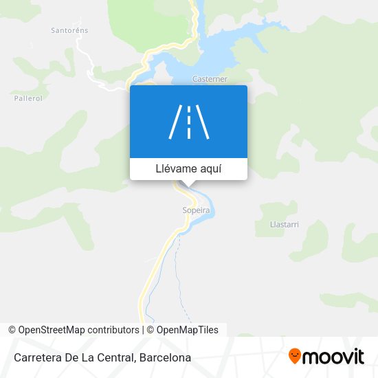 Mapa Carretera De La Central