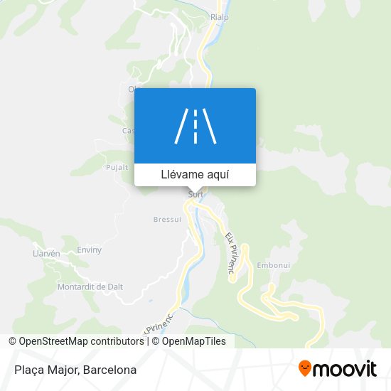 Mapa Plaça Major