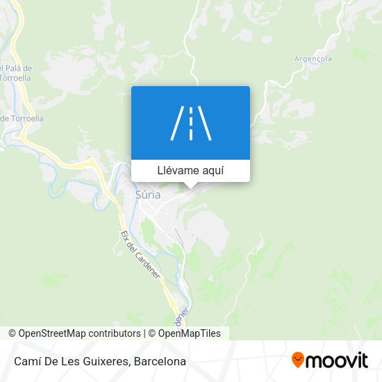 Mapa Camí De Les Guixeres