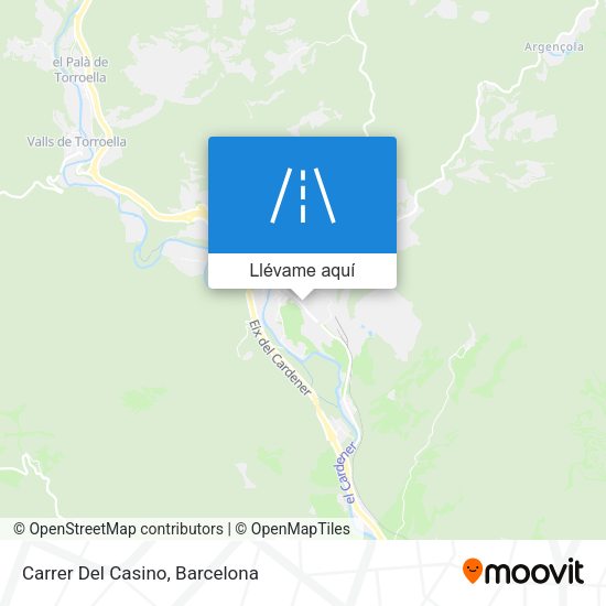 Mapa Carrer Del Casino