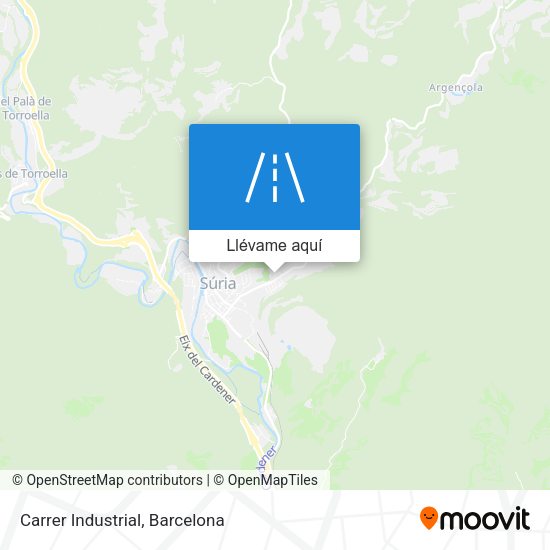 Mapa Carrer Industrial