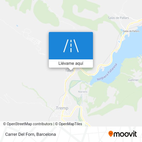 Mapa Carrer Del Forn
