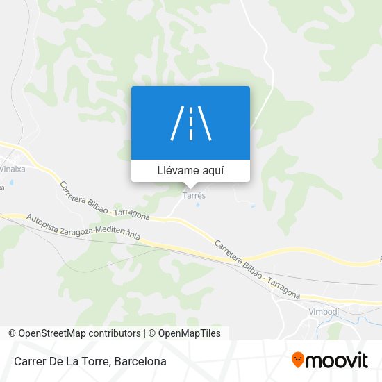 Mapa Carrer De La Torre