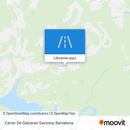 Mapa Carrer De Galzeran Sacosta