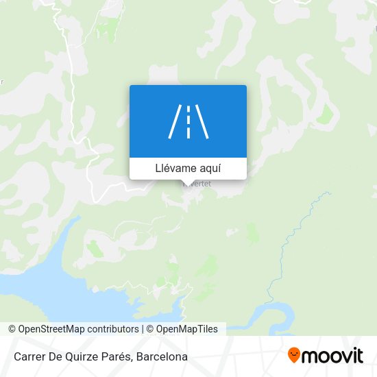Mapa Carrer De Quirze Parés