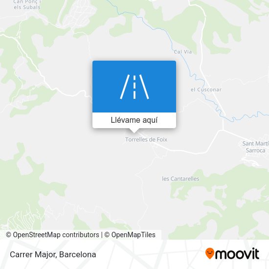 Mapa Carrer Major