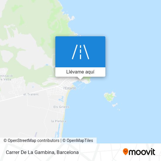 Mapa Carrer De La Gambina
