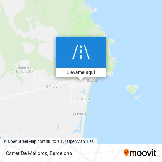 Mapa Carrer De Mallorca