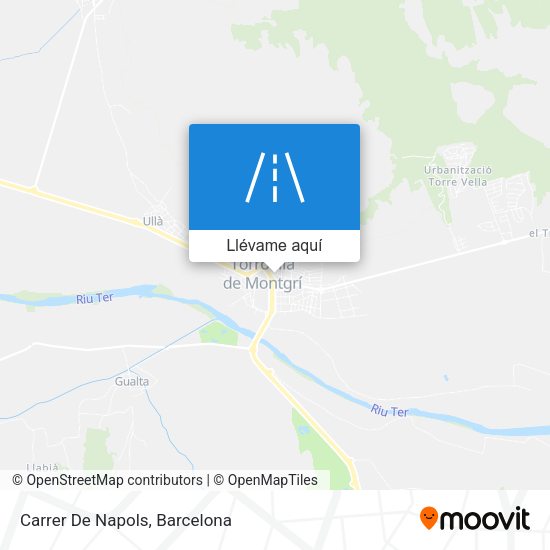 Mapa Carrer De Napols