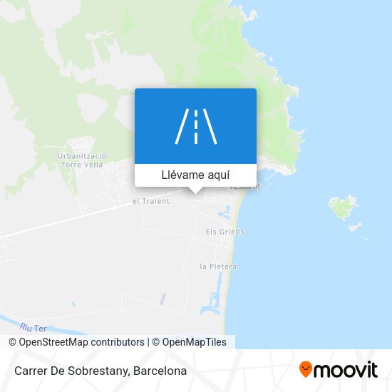 Mapa Carrer De Sobrestany