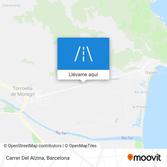 Mapa Carrer Del Alzina