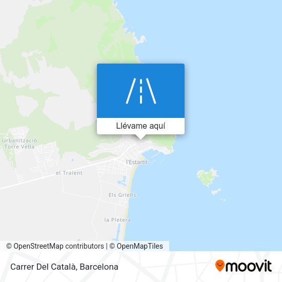 Mapa Carrer Del Català