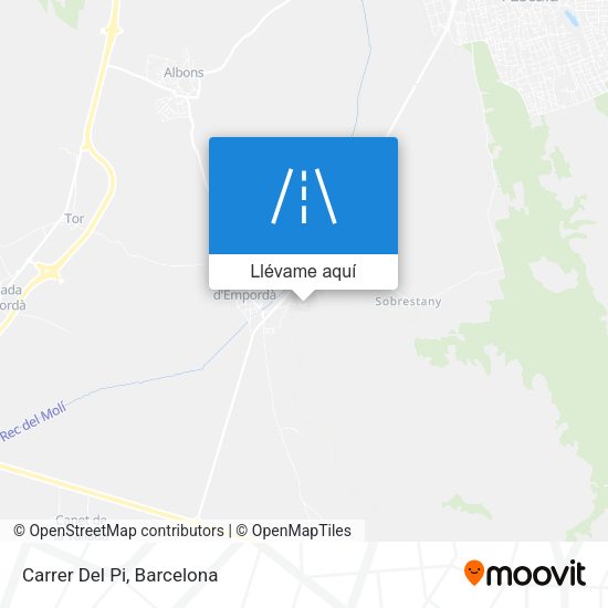 Mapa Carrer Del Pi