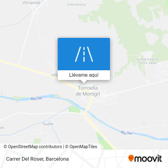 Mapa Carrer Del Roser