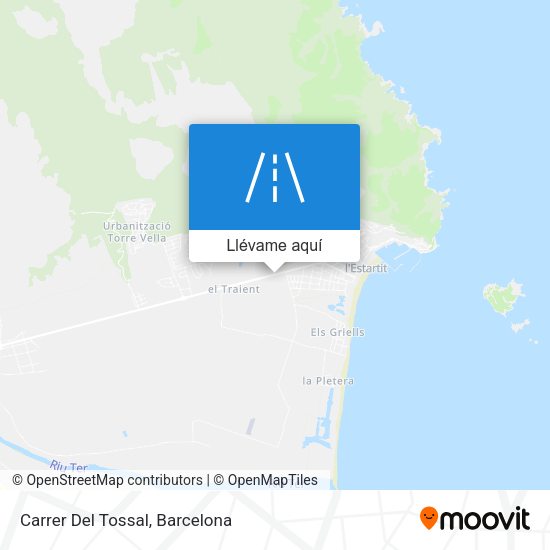 Mapa Carrer Del Tossal