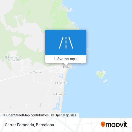 Mapa Carrer Foradada