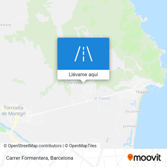 Mapa Carrer Formentera