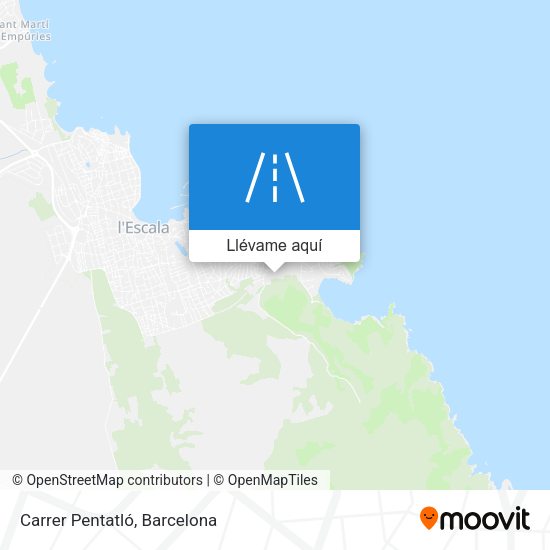 Mapa Carrer Pentatló