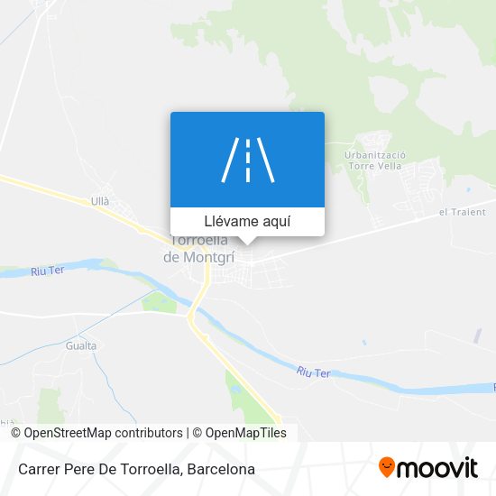 Mapa Carrer Pere De Torroella