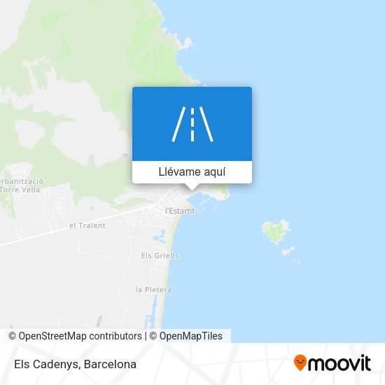 Mapa Els Cadenys