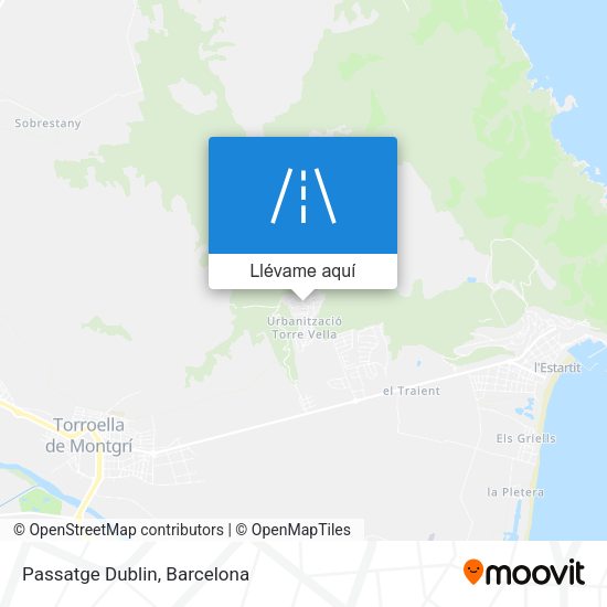 Mapa Passatge Dublin