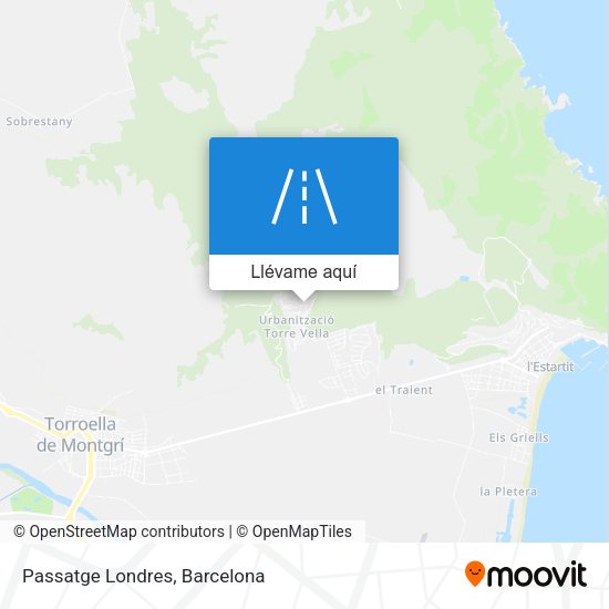 Mapa Passatge Londres